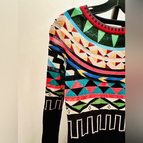 Anthropologie Aldomartins Lucerne Multicolor Sweater Dress Size XS - Picture 7 of 16